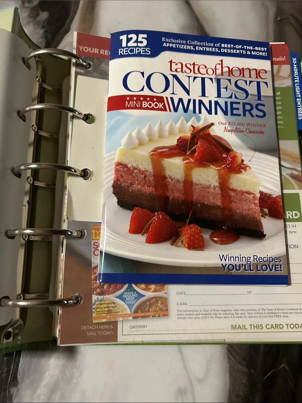 Taste of Home Cookbook — 606 Pages